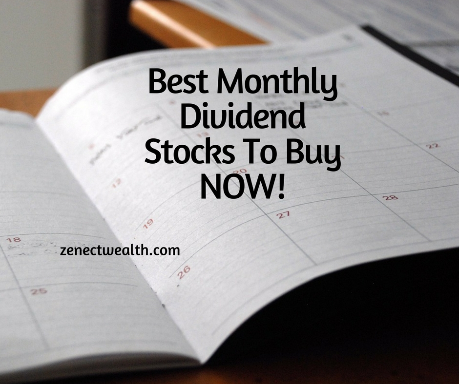 Best Monthly Dividend Stocks To Buy Now Danger Stocks